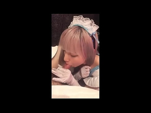 ❤️ Idol Ġappuniż [mayuka], kostum ta' qaddejja Franċiża, parti 1, blowjob u jerk off bil-lotion ❤ Porno vk lilna